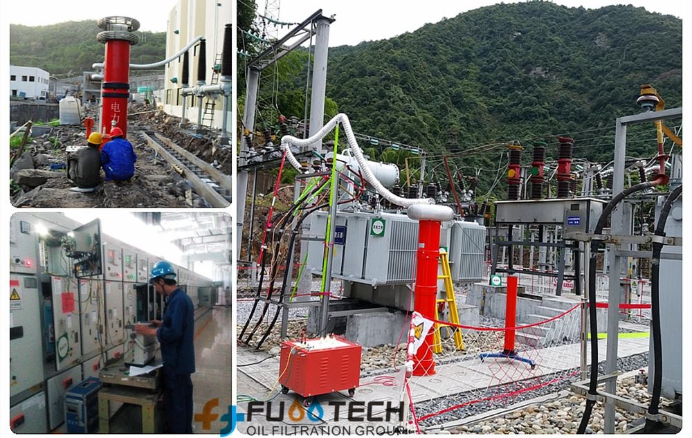 Portable 20kv Insulation Resistance Tester at site